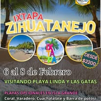 Ixtapa Zihuatanejo visto desde el aire